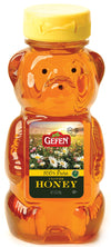 Gefen Honey Bear, 100% Pure Clover Honey, 12 Oz