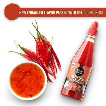 Best Of Thailand Sweet Chili Sauce | 2 Bottles Of 23.65Oz Real Authentic Asian-Brewed Thai Marinade, Dipping Sauce & Glaze For S