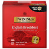 Twinings English Breakfast Black Tea Individually Wrapped Bags, 100 Count (Pack Of 1), Smooth, Flavourful, And Robust, Caffeinat