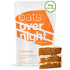 Oats Overnight Carrot Cake - Overnight Oats With 20G Whey Protein High Fiber Breakfast Protein Shake - Gluten Free Oatmeal Non Gmo High Protein Oatmeal (2.5 Oz Per Meal) (8 Pack)