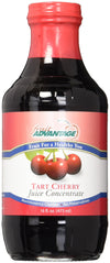 Montmorency Red Cherry Juice Concentrate - Bottled In Premium Glass Bottles 16Oz - 100% Pure Michigan-Grown Red Cherries, Gluten