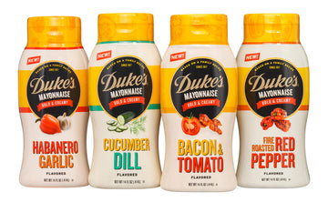 DUKE'S Habanero Garlic Mayonnaise, 14 Fl Oz - Spicy Flavor for Sandwiches, Dips, and More