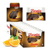Fiorella Dark Chocolate Crunch Wafer Cookies - Delicious Chocolate Covered Crispy Thin Wafers With Layers Of Dark Chocolate W/Orange Cream Filling, Individually Wrapped, Perfect For Snacks, (Pack Of 18)