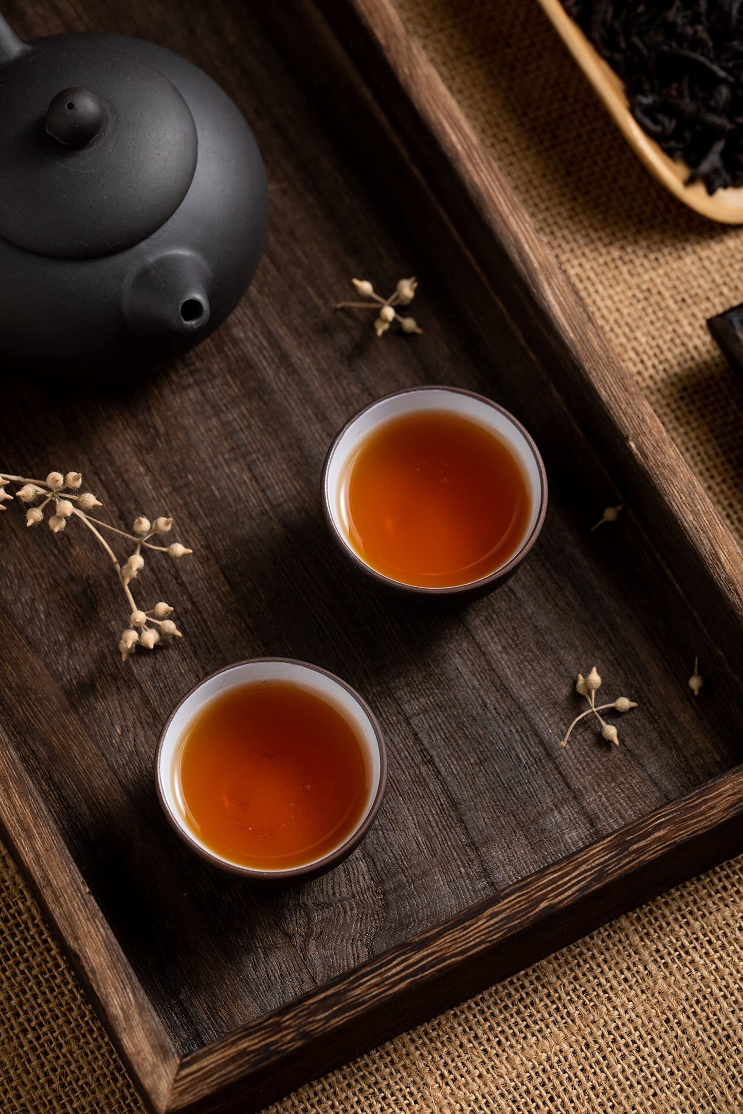 Xin Qing Black Oolong Tea Taiwan High Mountain Oolong Tea Taiwan Gaoshan Ulong Tea Taiwanese Oolong Tea Black Loose Oolong Tea L