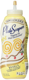 Smuckers PlateScrapers Plate Decorating Dessert Topping Vanilla (19.5 ounce)