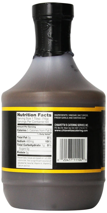 Buffalos Own Chiavettas Barbecue Marinade (32oz Single)