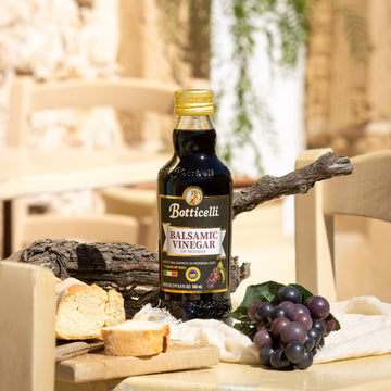 Botticelli Premium Aged Balsamic Vinegar Of Modena (Pack Of 6) - Gluten-Free Balsamic Vinegar For Bread Dipping & Salad Dressing