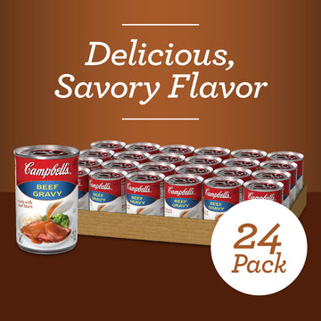 Campbell'S Beef Gravy, 10.5 Oz Can (Case Of 24)