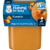 Gerber 2Nd Food Baby Food Pumpkin Puree, Natural & Non-Gmo, 4 Ounce Tubs, 2-Pack (Pack Of 8)