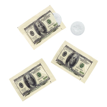 Candy Envy - Money Mints - 100 Pack, 2 Mints Per Pack - Spearmint Flavored, Individually Wrapped