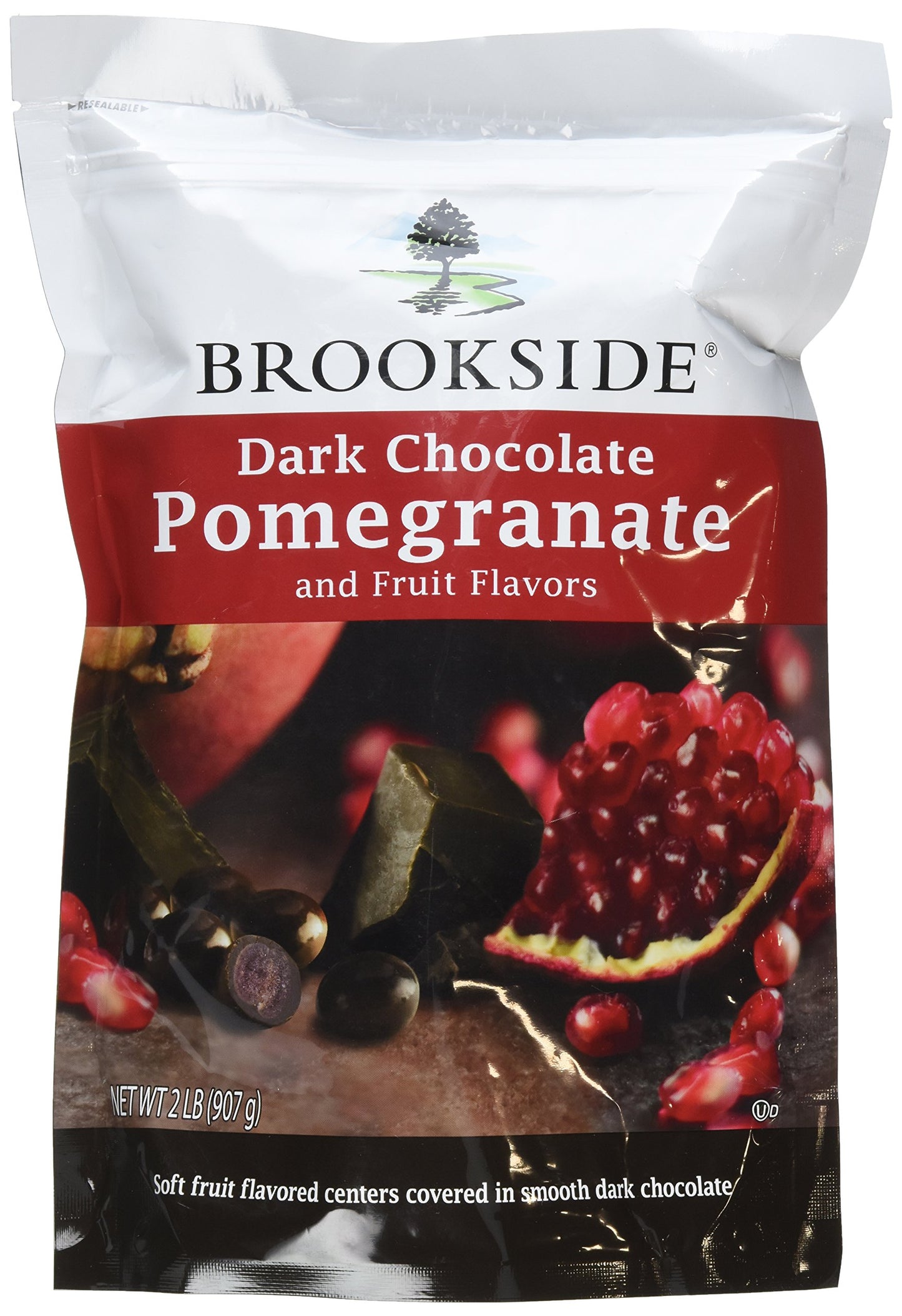 Brookside Dark Chocolate Pomegranate - 2 Pound (2 Pack)