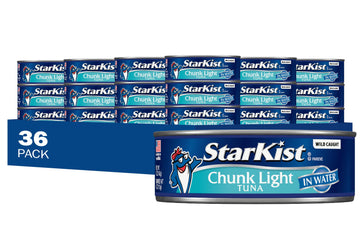 StarKist Chunk Light Tuna in Water, 12 - 5 oz Cans (Pack of 3) - 36 Total Cans