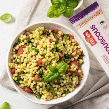 Gefen Gluten Free Israeli Pearl Couscous, 7oz (3 Pack) - Natural, Grain Free, Soy Free, Kosher (Including Passover)