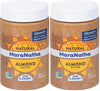 MaraNatha Natural Crunchy Roasted Almond Butter, 16 Ounce Jar (Pack of 2)