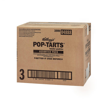 Pop-Tarts Toaster Pastries, Breakfast Foods, Kids Snacks, Value Pack, Variety Pack (144 Pop-Tarts)
