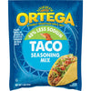 Ortega Seasoning Mix, 40% Less Sodium Taco Seasoning, 1 Ounce (Pack Of 12)