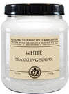 India Tree Sparkling White Sugar Sprinkles, 3.4 Pound Jar, Shimmery Sugar for Baking and Decorating