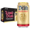 Liquid Death Grapefruit-Flavored Sparkling Water, 12-Pack (12oz Cans), Low Sugar, No Artificial Sweeteners