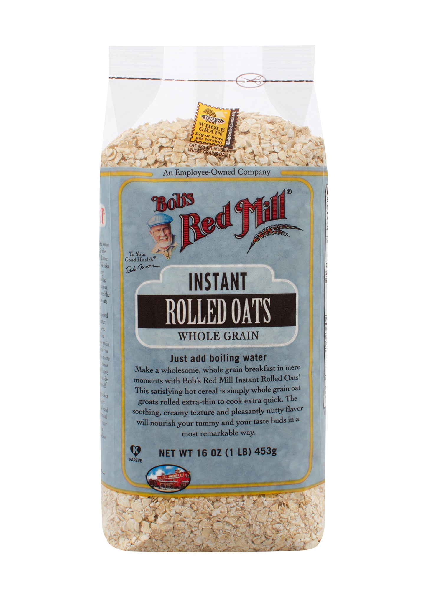 Bob's Red Mill Oats Rolled Instant - 16 oz