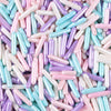 Sprinkles For Cake Decorating 4.2 Ounce Edible Sugar Rods Sprinkles For Cookie Decorating, Cupcake Topper, Ice Cream, Candy, Cho