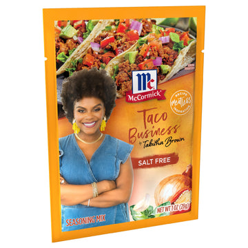 Mccormick Taco Business Seasoning Mix By Tabitha Brown, 1 Oz (Pack Of 12)