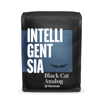 Intelligentsia Coffee, Medium Roast Whole Bean Coffee - Black Cat Analog 12 Ounce Bag