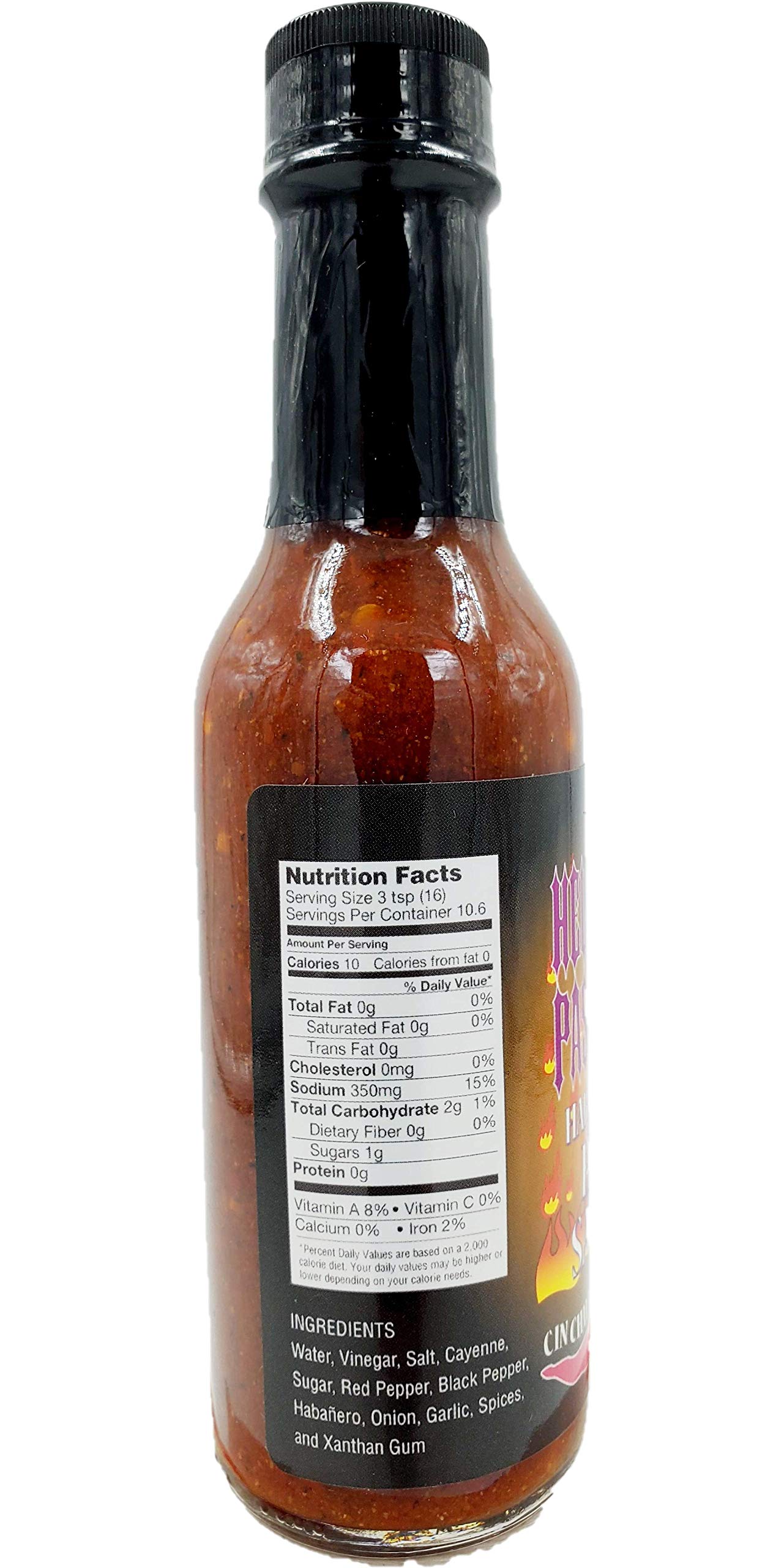 HellS Passion Habanero Hot Sauce