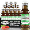 Iced Tea Watermelon, Real Brewed, Pure Cane Sugar, Caffeinated All Natural, No Artificial Flavors by Southern Sweet Tea Company