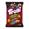 Trolli Sour Brite Crawlers, Candy, Fruit Punch, Sweet And Sour, Gummy Worms, 7.2 Oz