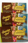Hawaiian Host Alohamacs Milk Chocolate The Oriflavor Blendal Chocolate Covered Macadamia Nut 3 Pack 15Oz