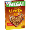Honey Nut Cheerios, Heart Healthy Gluten Free Breakfast Cereal with Whole Grain Oats, Mega Size, 27.2 oz