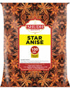 Shudh Star Anise Seeds 100 Gm(3.5Oz), Whole Chinese Star Anise Pods, Sun Dried Anise Star Spice, Anis Estrella/Badian Khatai/Ill