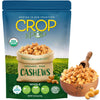Crop By Pop - Organic Raw Cashews, (16 Oz - 1 Lb) Usda Organic & Non Gmo Certified - Plant Based, Vegan, Kosher