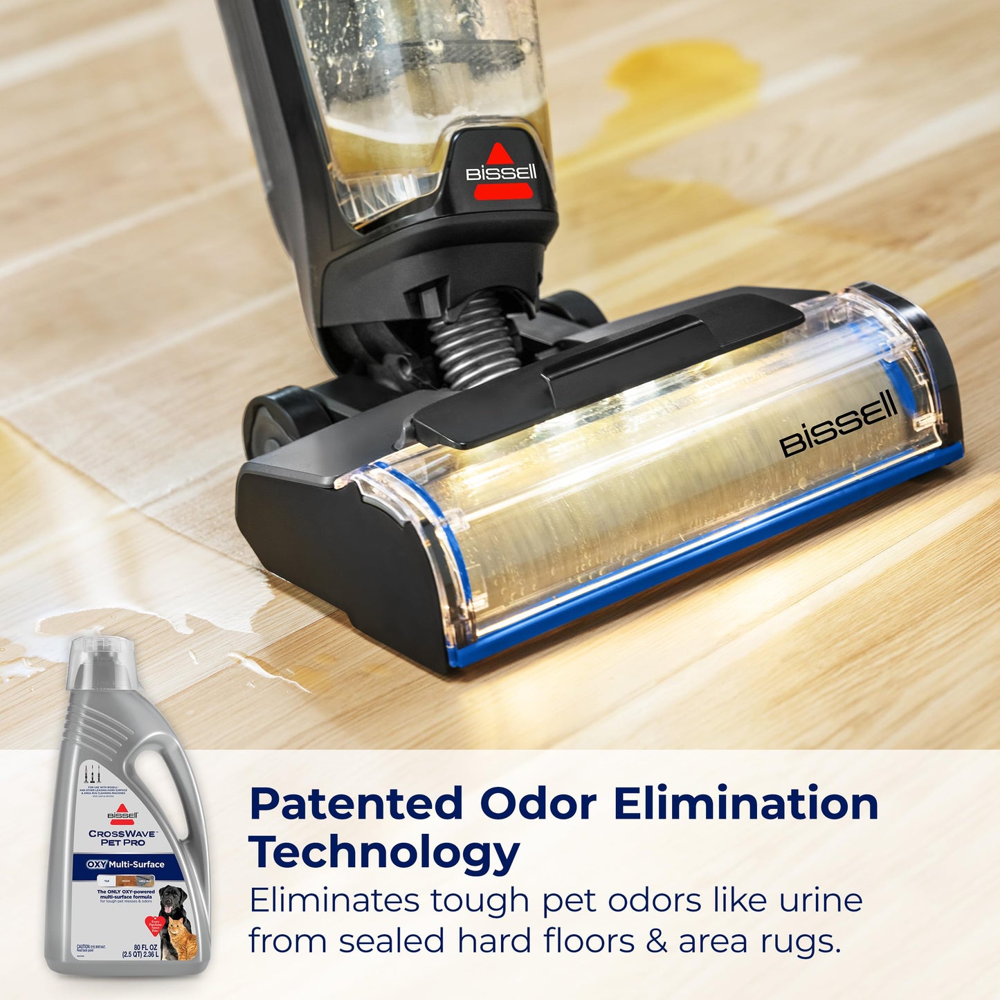 Bissell Crosswave Pet Pro Oxy Multi-Surface Formula, 80 Oz, 4019G