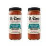 St Elmo Cocktail Sauce, Extra Spicy Seafood Sauce, 8 Fl Oz (2 Pack)