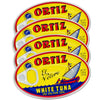 Ortiz White Tuna In Olive Oil, Fresh Tender Slices, Spanish Wild Caught Tuna, High In Protein And Omega 3 Fats, Excellent In Salad, Pasta Or Sandwiches - No Need To Add Mayo, 3.95Oz Can (Pack Of 4)