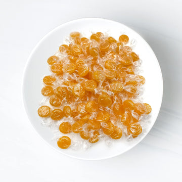 Butterscotch Hard Candy - 1Lb Bag Of Individually Wrapped Butter Scotch Bulk Candy, Yellow Butterscotch Discs Are Perfect For Sn