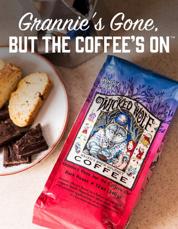 Raven'S Brew Coffee Full Bodied Coffee Dark Roast Ground - Wicked Wolf 2Lb