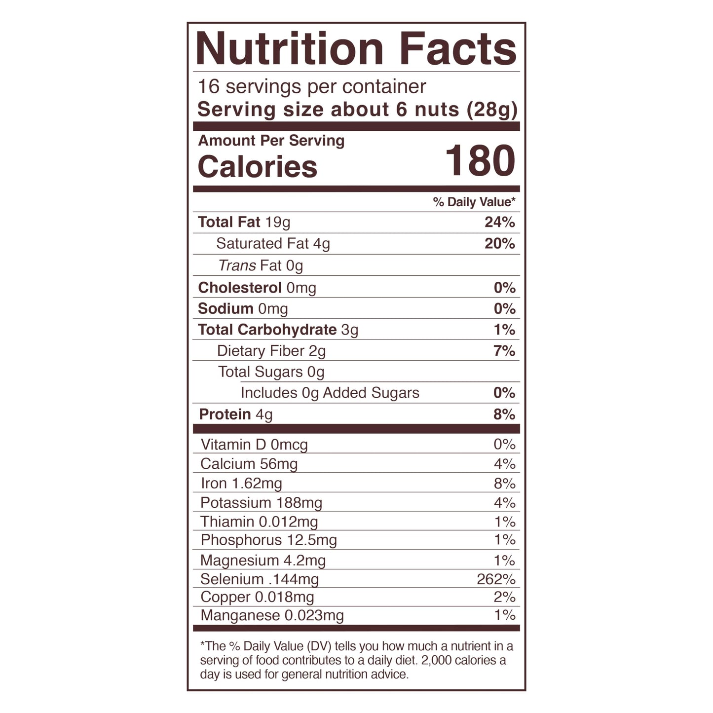 Toc Organic Brazil Nuts 1-Lb (16Oz) Premium | Whole, Raw, Unsalted, Non-Gmo, Vegan, Kosher