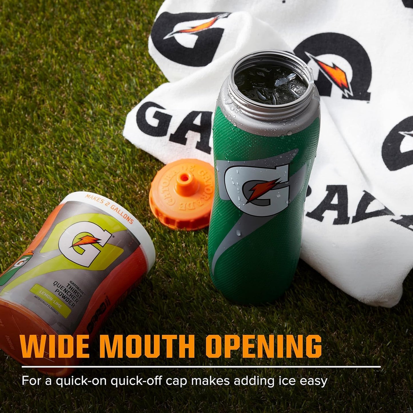 Gatorade 32oz Gator-skin Bottle Blue
