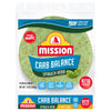 Mission Carb Balance Spinach Herb Tortilla Wraps, 8 Count, Low Carb, Keto, High Fiber, No Sugar