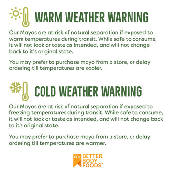 BetterBody Foods Avocado Oil Mayonnaise, 11.25 Fl Oz - Gluten Free, Non-GMO, Keto & Paleo, Made with Cage-Free Eggs, Squeeze Bottle