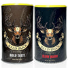 Bald Buck BBQ Seasoning Pack of 2 - Rib Rub for Chicken, 8 Oz (1 Bold Taste + 1 Slow Burn)