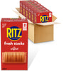 RITZ Fresh Stacks Original Crackers, Bulk Travel Snacks, 6 Boxes (48 Multi Snack Packs)