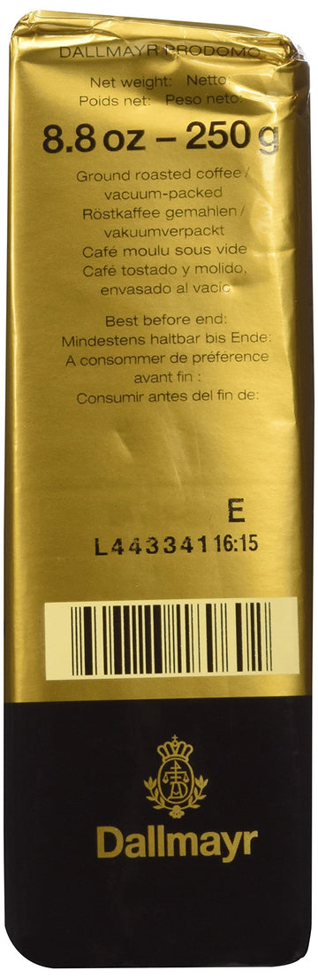 Dallmayr Coffee Grnd Prodomo,Gold,8.8 Ounces