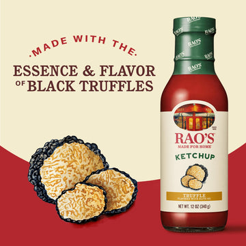 Raos Made For Home Truffle Flavored Tomato Ketchup, 12Oz Bottle