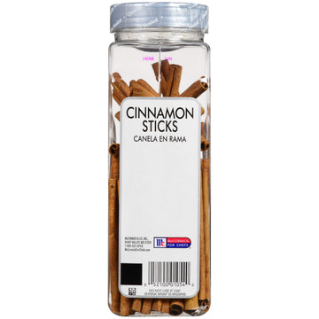 McCormick Culinary Cinnamon Sticks - Whole, 8 Ounce Container for Beverages and Desserts