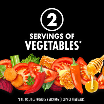 V8 Hot Honey 100% Vegetable Juice, 46 Fl Oz Bottle