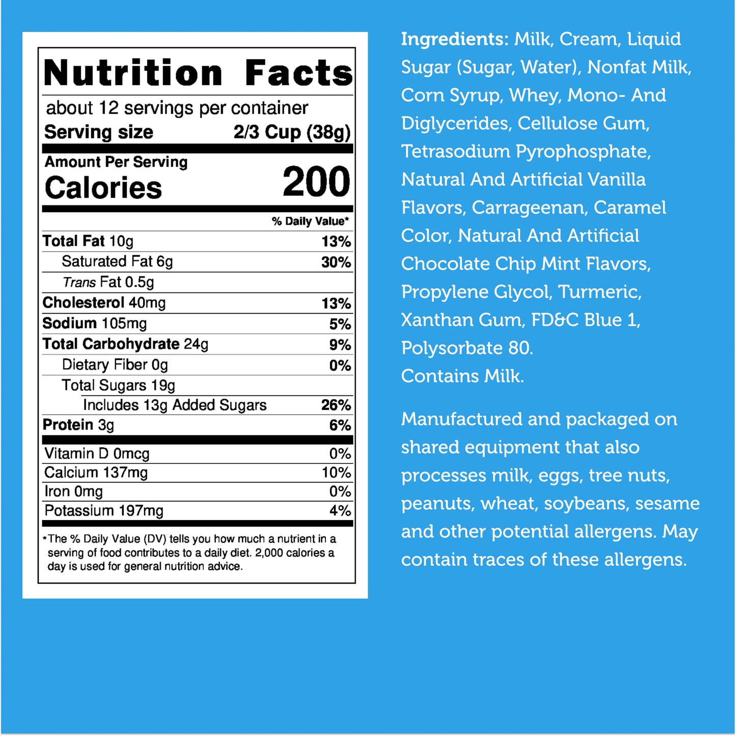 Arctic Farms Freeze Dried Ice Cream Bits Bagged And Boxed - Does Not Melt (Mint, 1Lb)