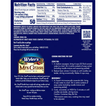 Mrs. Grass Soup Mix, Noodle, 4.2 Ounce (Pack Of 12)